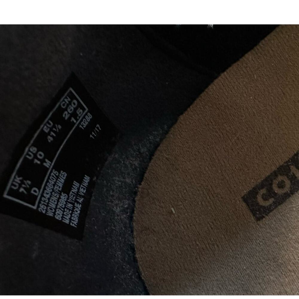 Clarks Women’s Leather Ballet Flats Black, Size 10M - Picture 11 of 13